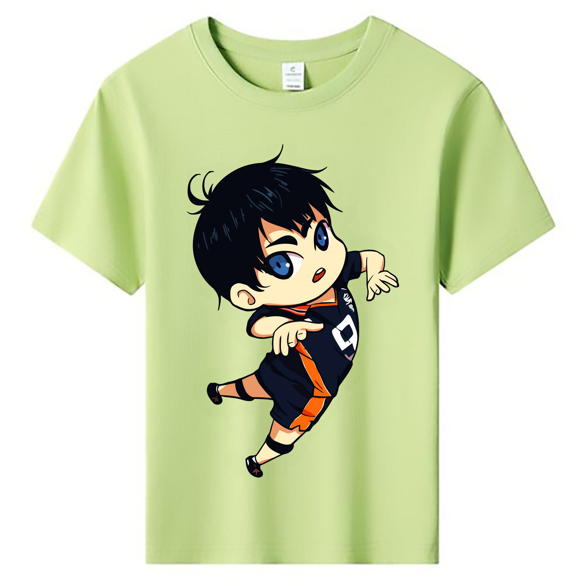 （画像用） ハイキュー!! Haikyu!! 綿100％キッズTシャツ（フロントプリント）